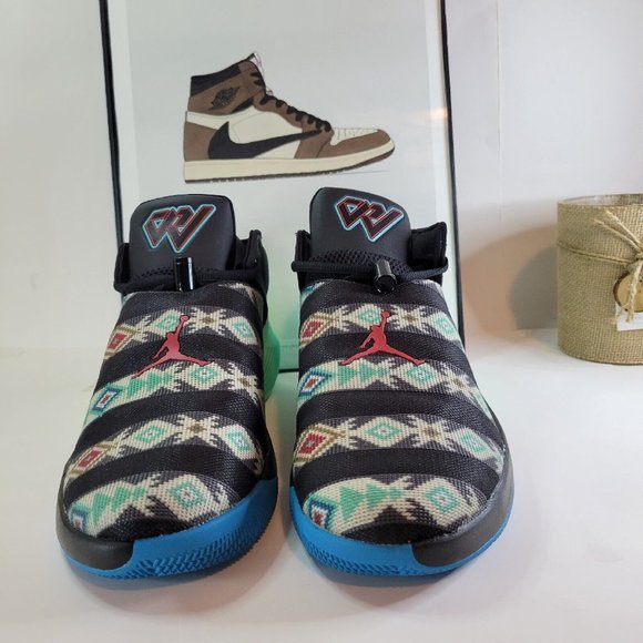 Jordan 'Why Not?' ZER0.1 Low N7 BQ2383 001 Men’s Size 9 Russell Westbrook - Picture 3 of 4